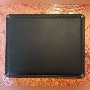 NWOT! Leather Mousepad from Saddleback Leather—Dark Coffee Brown (DCB!)